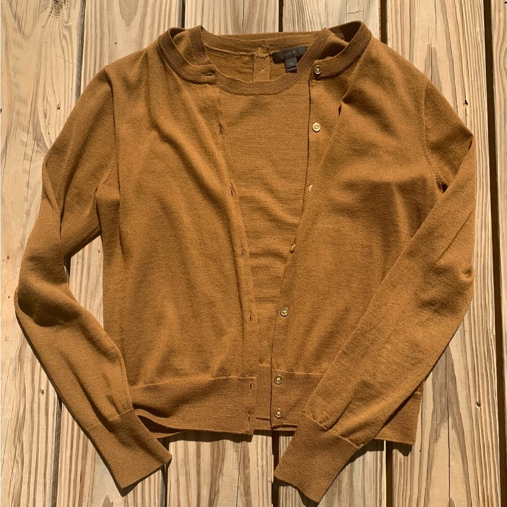 J Crew cardigan set